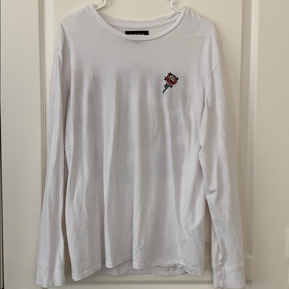 Pacsun White Long-Sleeve
